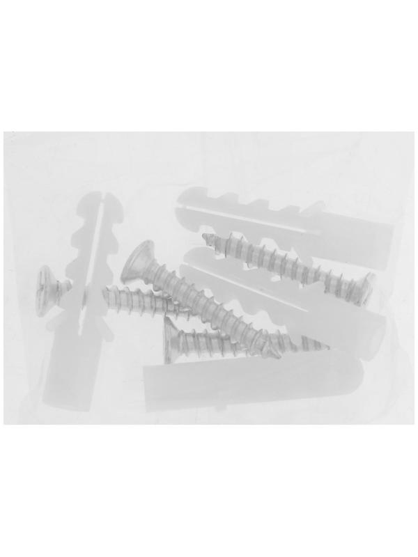 Зеркалодержатель ТУНДРА , d=20 мм, без сверления, цвет бронза, пластик, 4 шт.