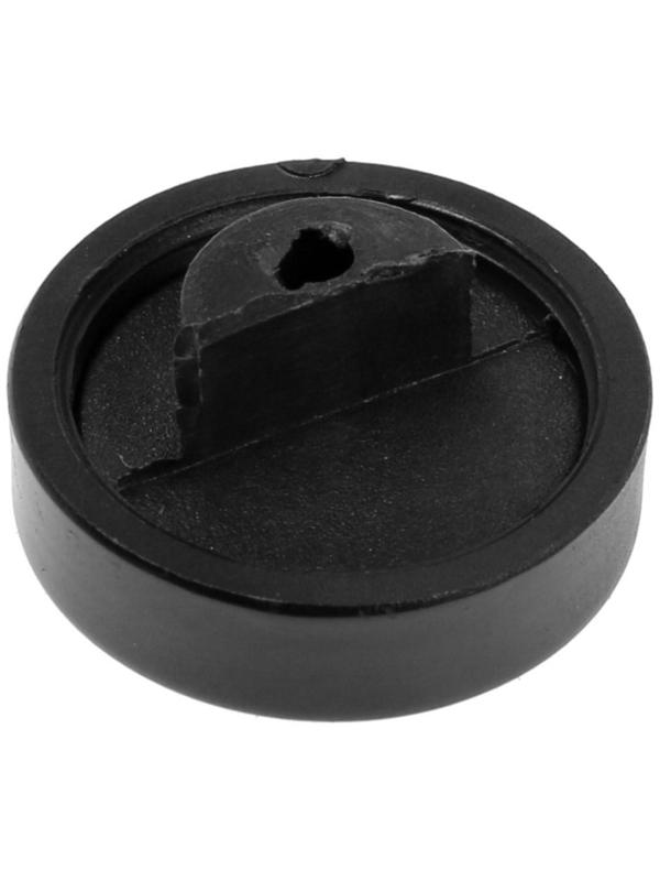 Зеркалодержатель ТУНДРА , d=25 мм, без сверления, цвет черный, пластик, 4 шт.