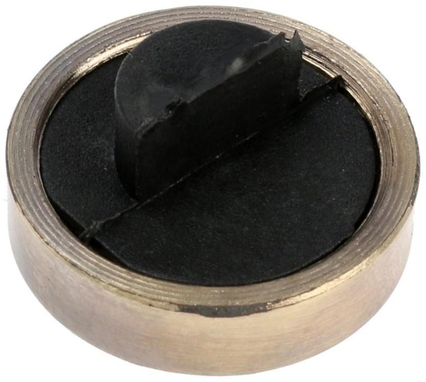 Зеркалодержатель ТУНДРА  , d=25 мм, без сверления, цвет бронза, пластик, 4 шт.