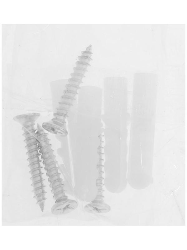 Зеркалодержатель ТУНДРА  , d=25 мм, без сверления, цвет медь, пластик, 4 шт.