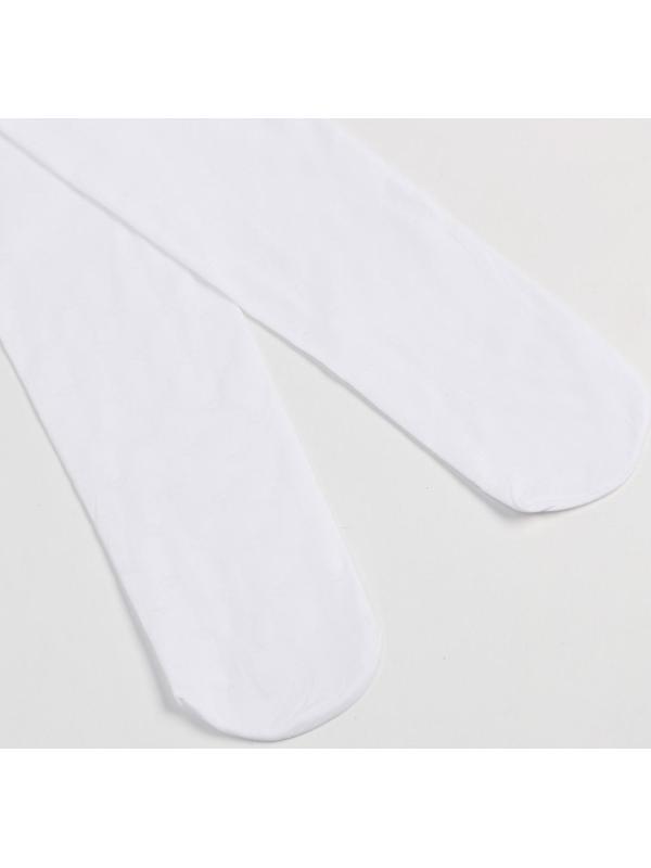 Колготки детские PRINCESSA 50 den, цвет белый, рост 158-164 см (12-14 лет)