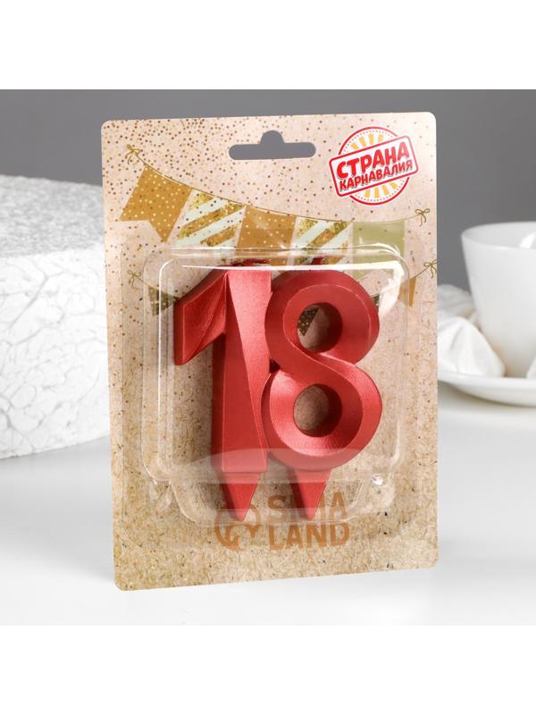 Свеча в торт юбилейная 