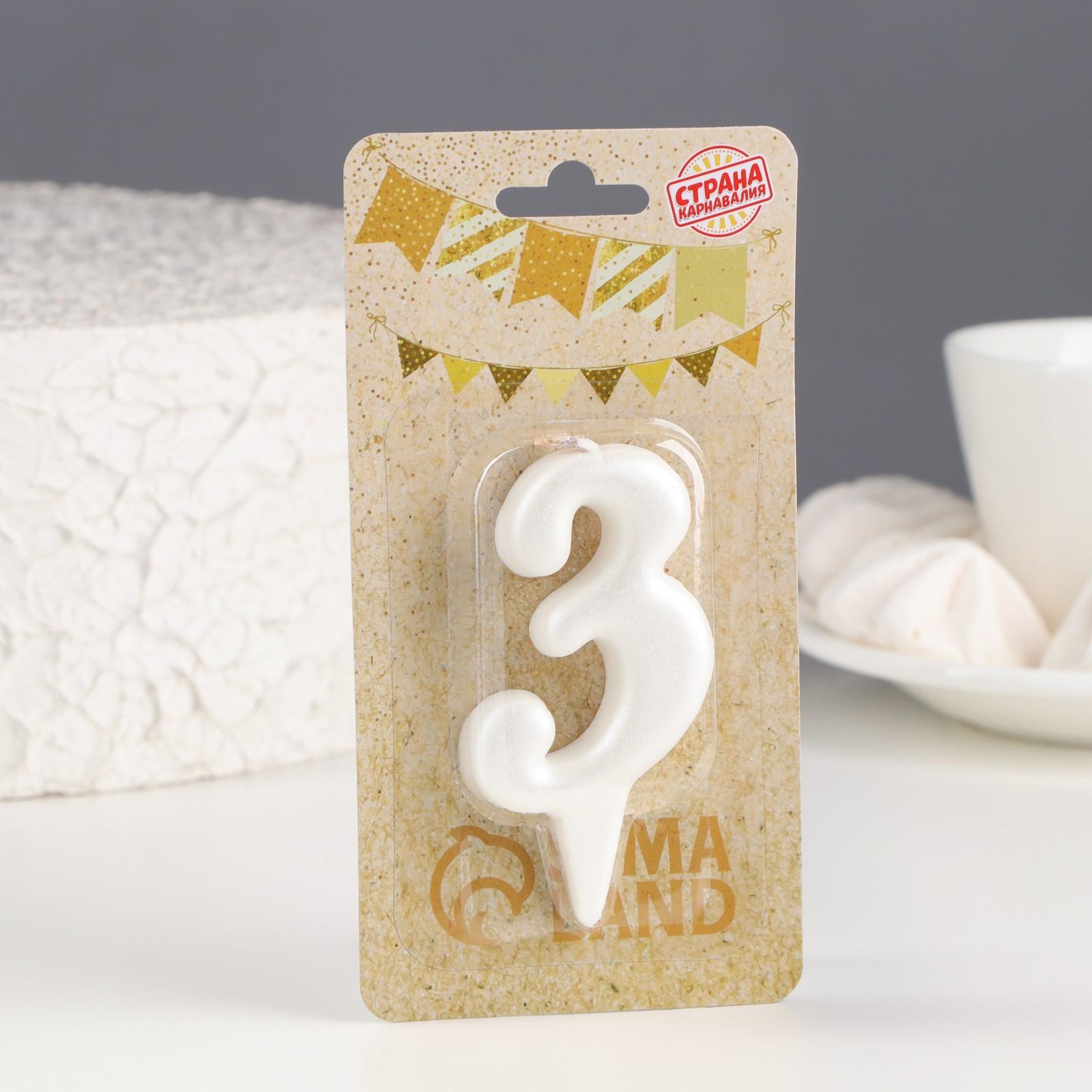 Свеча для торта  