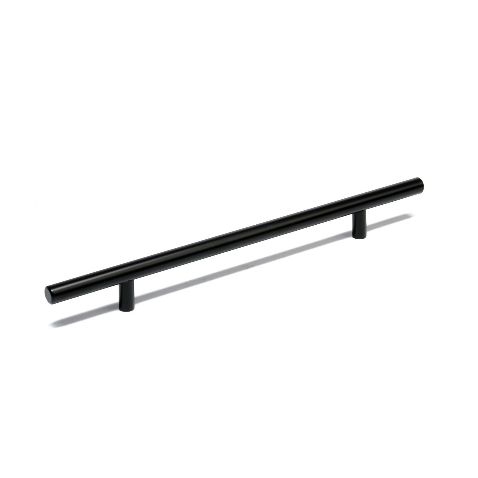 Ручка рейлинг CAPPIO, нерж. сталь, d=12 мм, м/о 192 мм, цвет черный