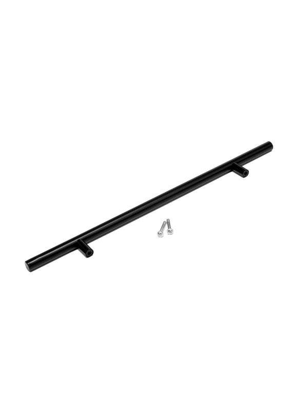 Ручка рейлинг CAPPIO, нерж. сталь, d=12 мм, м/о 224 мм, цвет черный