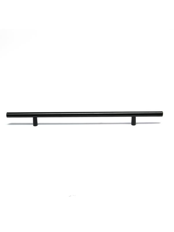 Ручка рейлинг CAPPIO, нерж. сталь, d=12 мм, м/о 224 мм, цвет черный