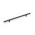 Ручка рейлинг CAPPIO, нерж. сталь, d=12 мм, м/о 256 мм, цвет черный