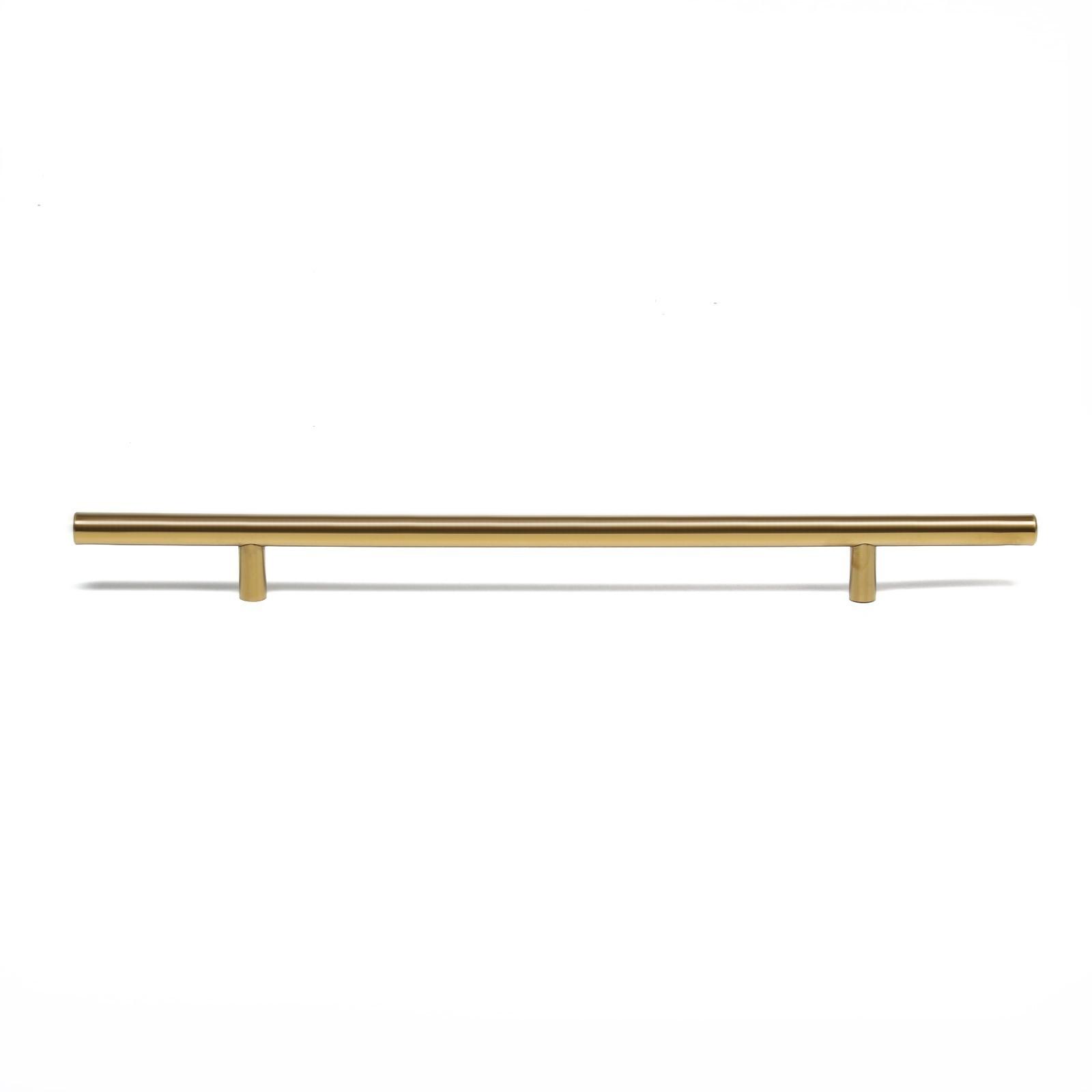 Ручка рейлинг CAPPIO, облегченная, d=12 мм, м/о 224 мм, цвет золото