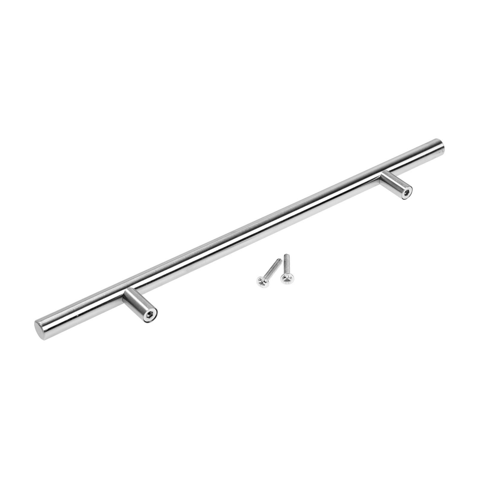 Ручка рейлинг CAPPIO, облегченная, d=12 мм, м/о 192 мм, цвет мат. никель