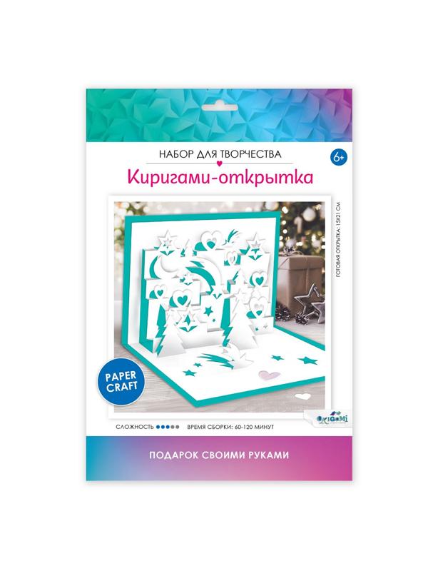 Киригами-открытки. Зимняя сказка. 07665