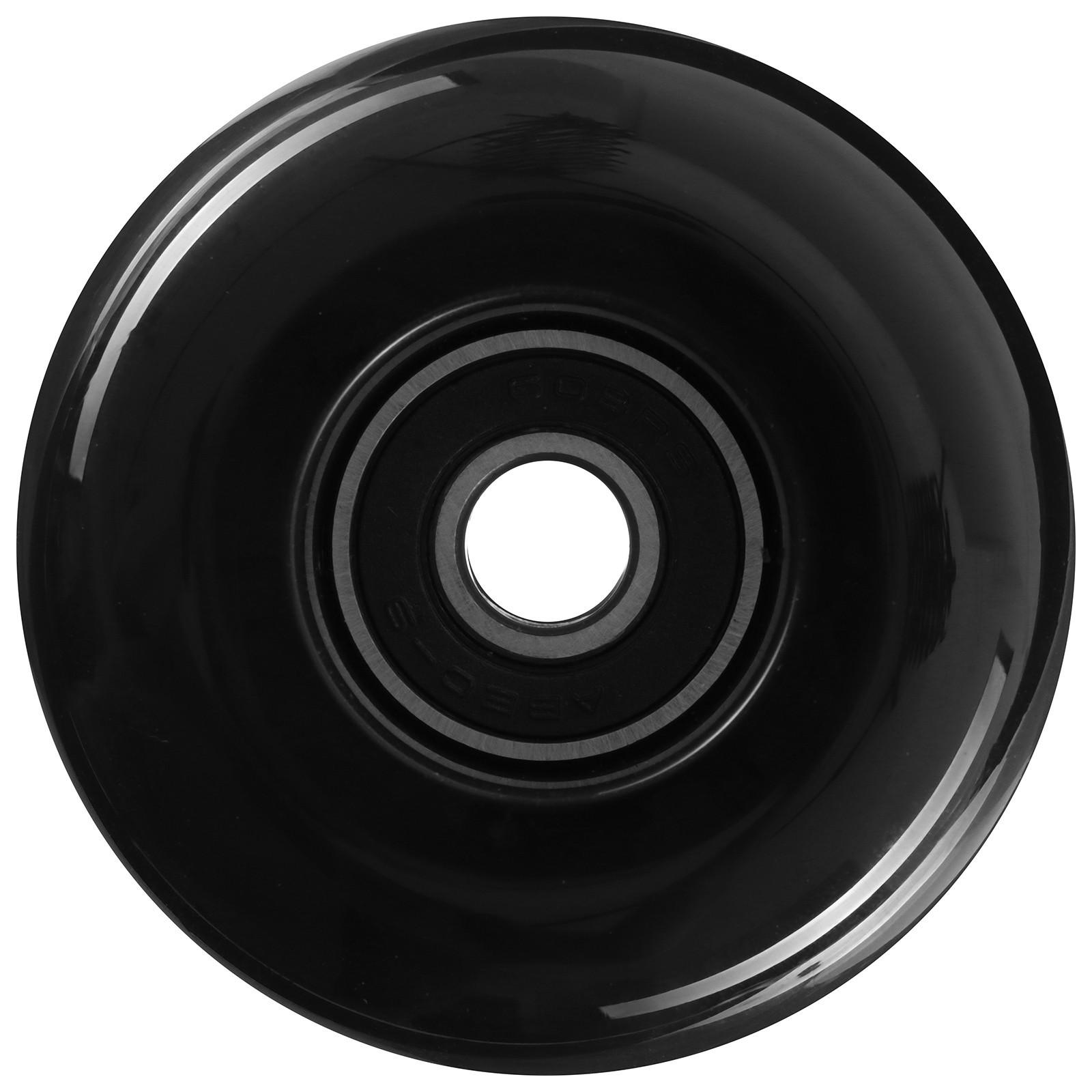 Колёса для скейтборда с подшипником 54x36 мм, 85А, цвет чёрный