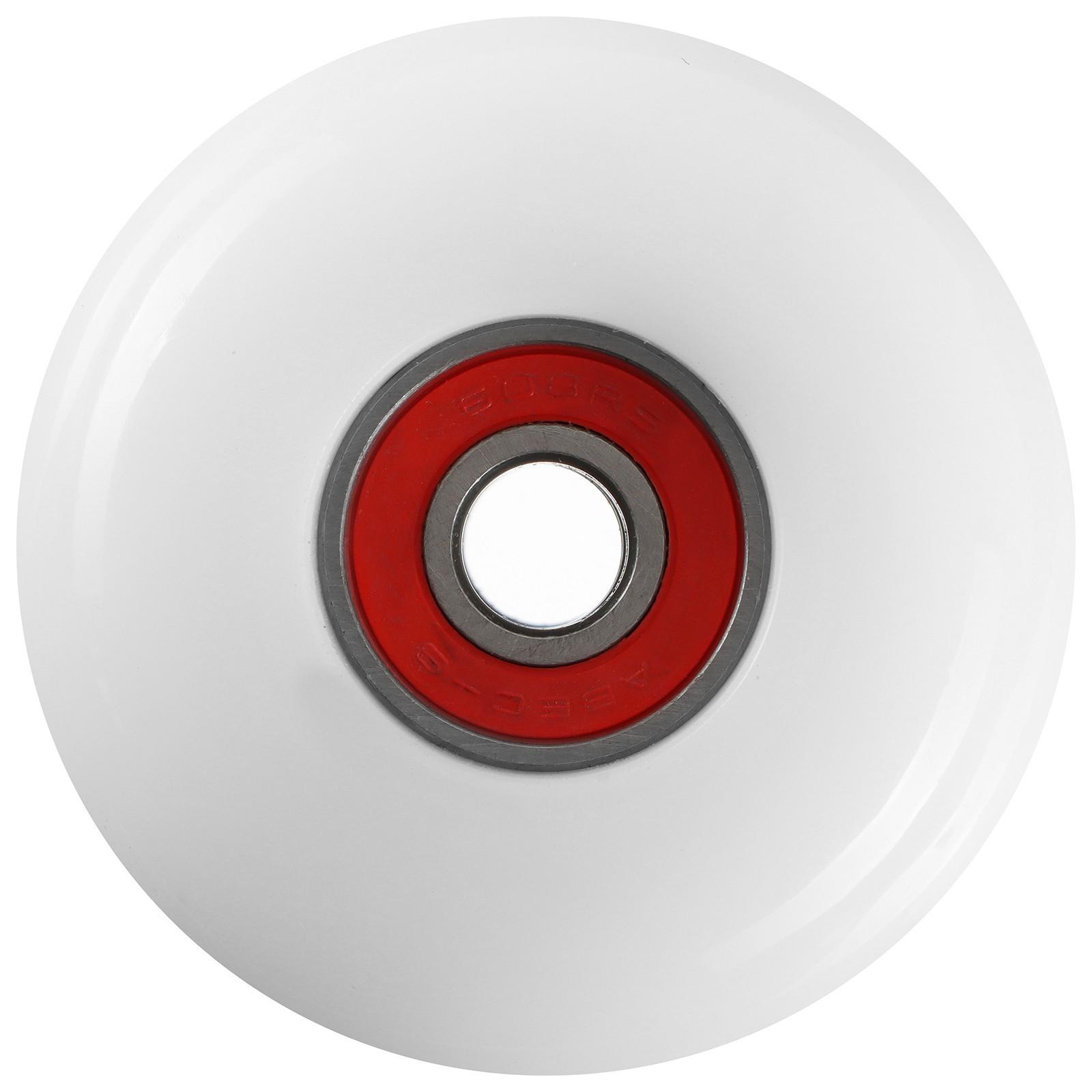 Колёса для скейтборда с подшипником 52x32 мм, 95А, цвет белый