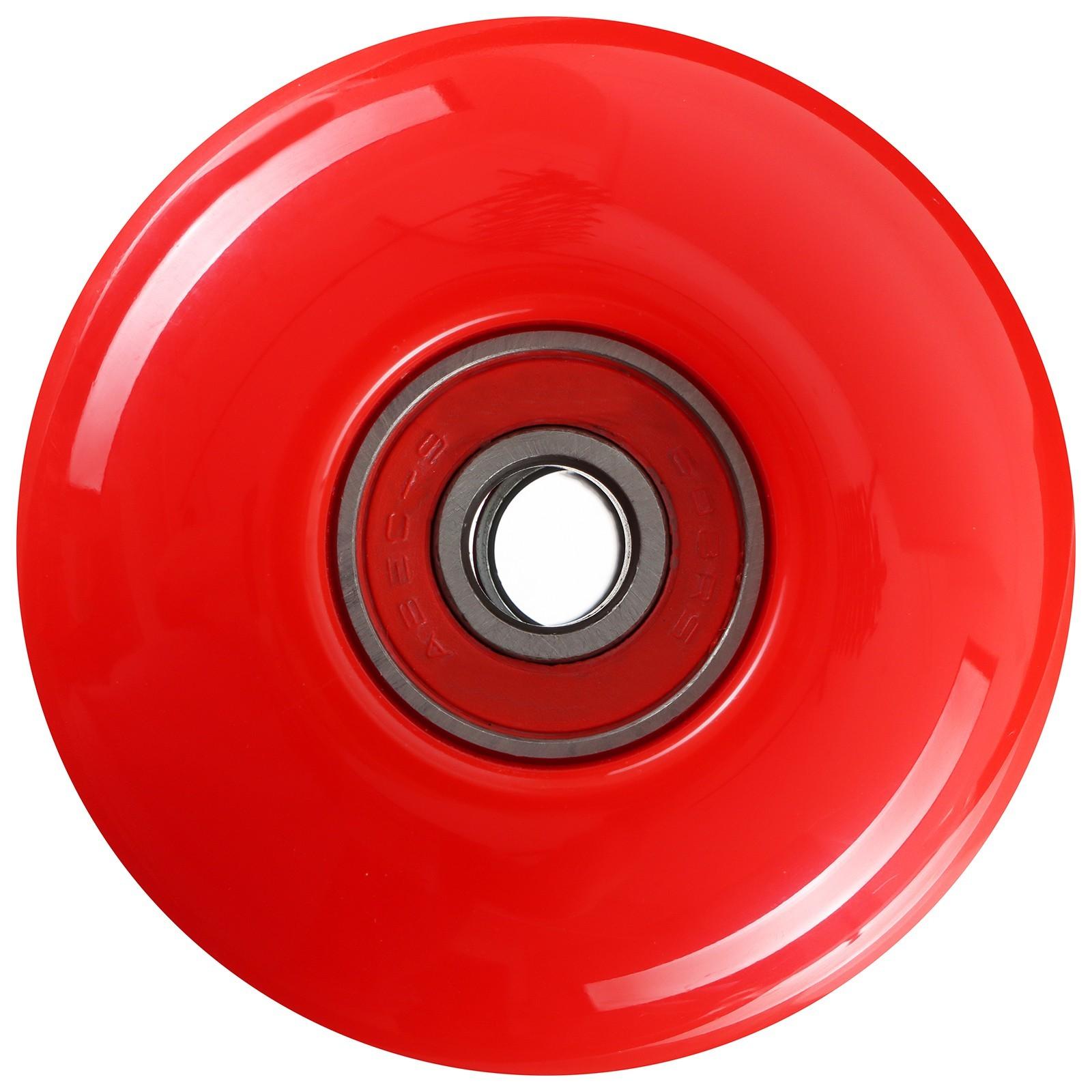 Колёса для скейтборда с подшипником 52x32 мм, 95А, цвет красный