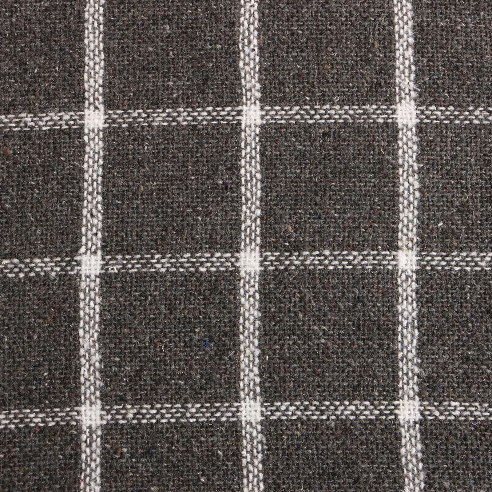 Плед Palermo 140х200см, тёмно-серый/белый, шерсть 20%, пан 40%, полиэстер 40%