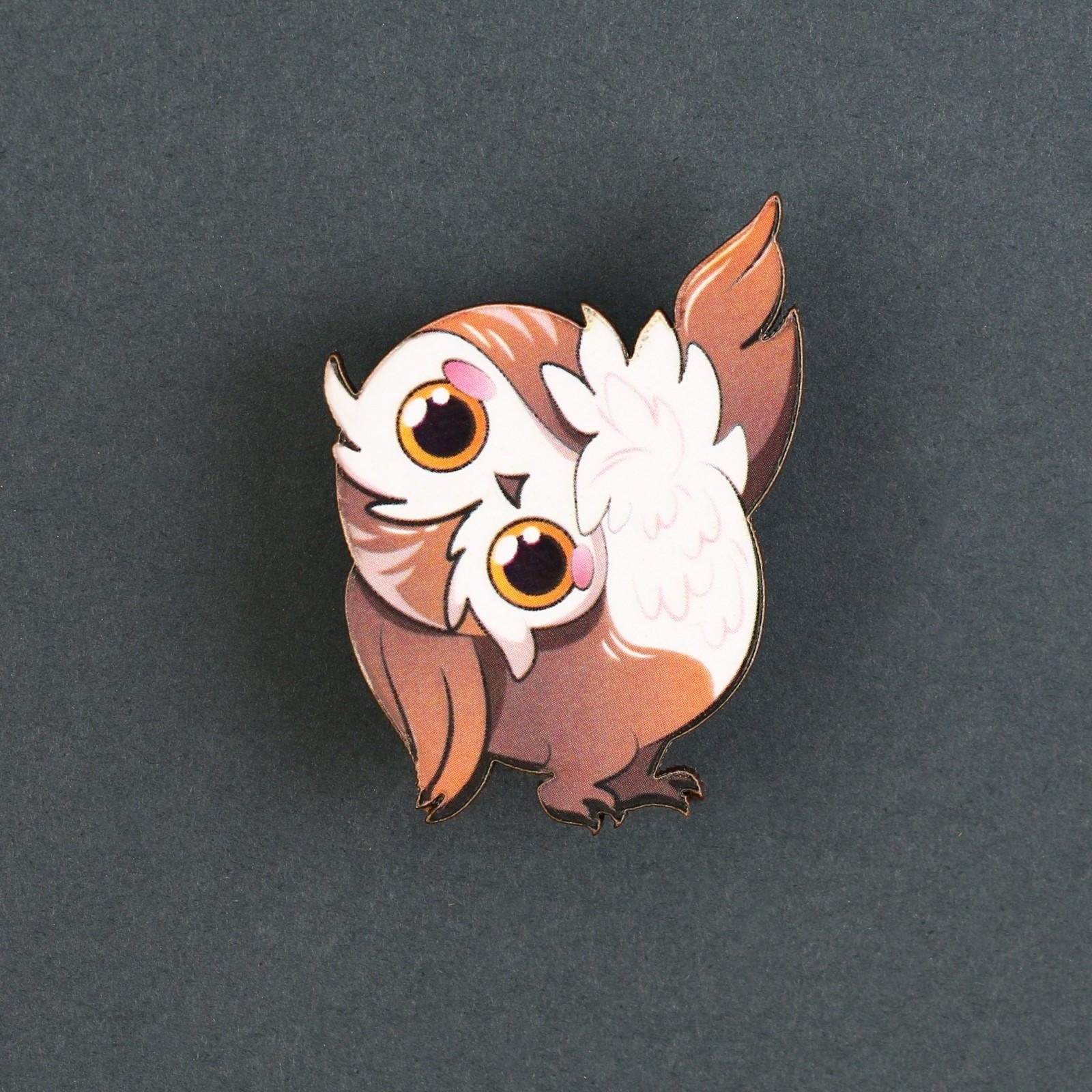 Значок деревянный «Талисман на успех», 4 х 3,5 см