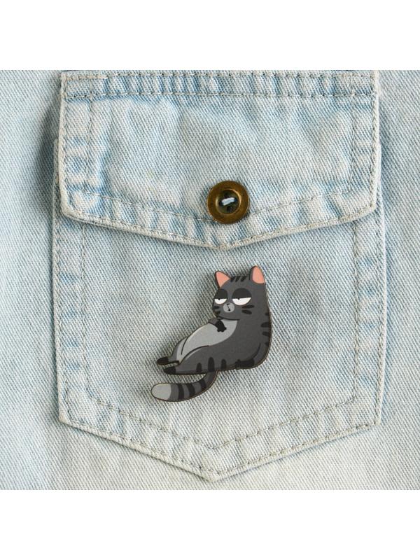 Значок деревянный «Талисман на пофигизм», 4 х 3,7 см