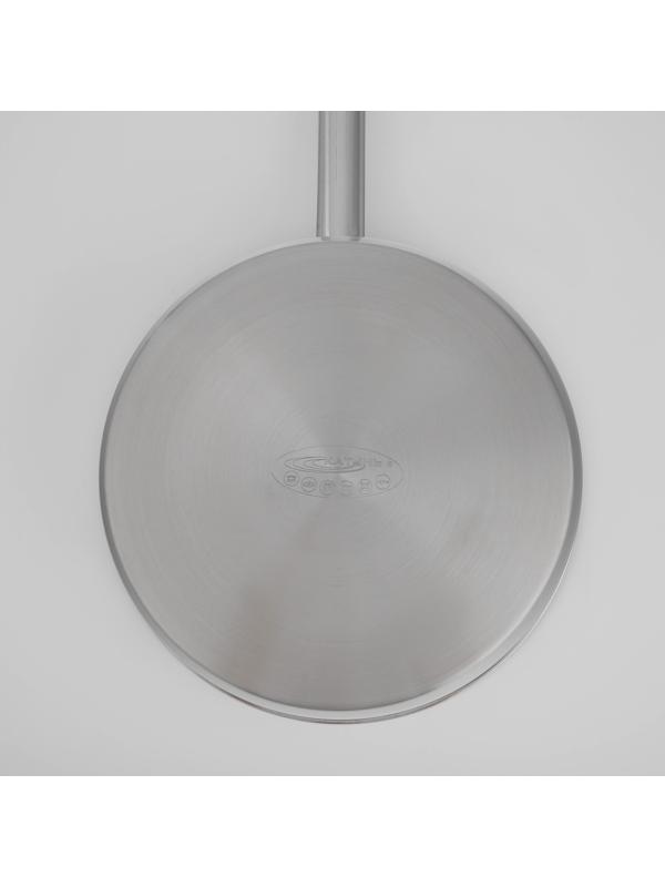 Сковорода «Общепит», d=28 см, h=7,5 см, корпус 0,6 мм, дно ТРС 3,5 мм, индукция