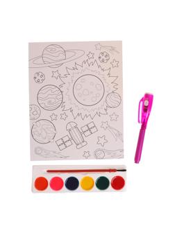 Набор для творчества «Раскрась картину: космос»