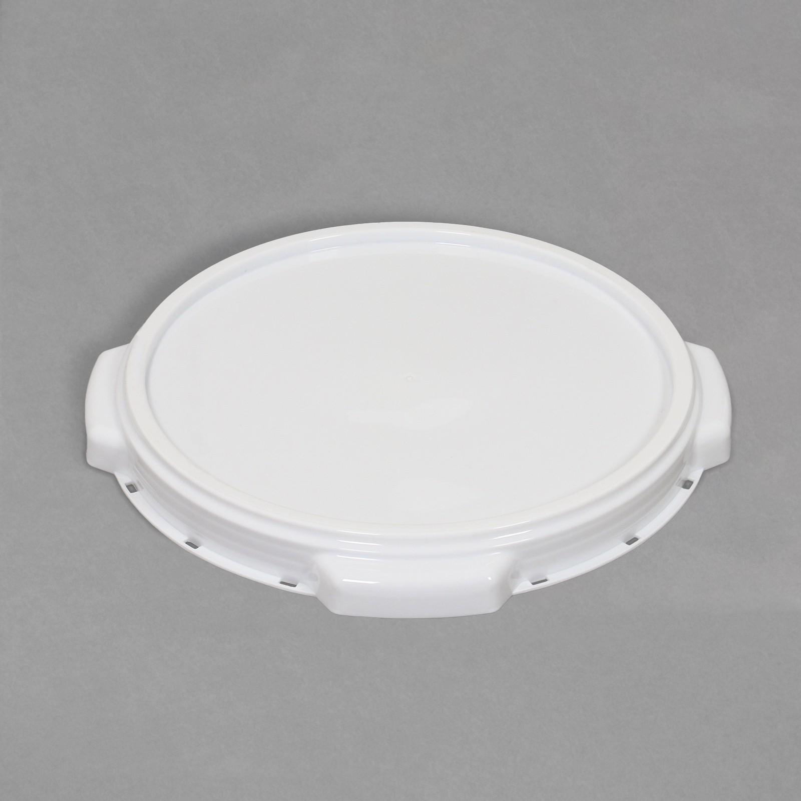 Фляга пищевая, 80 л, горловина 30 см, 2 ручки, голубая