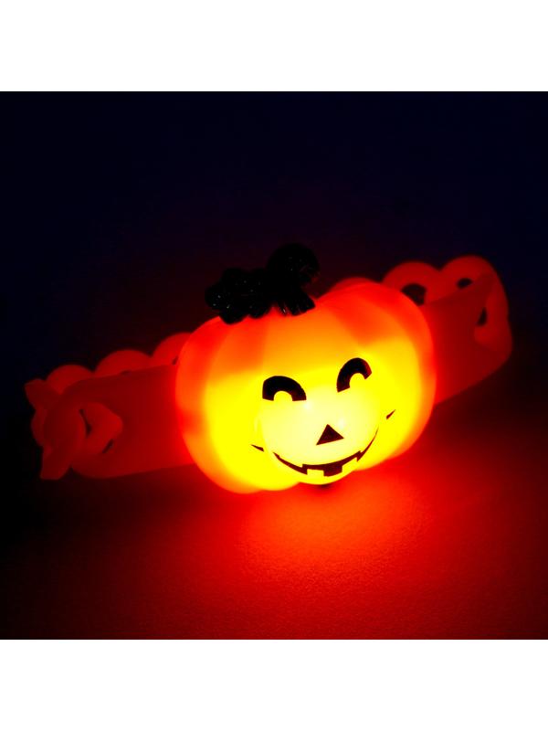 Браслет световой «Тыква», виды МИКС