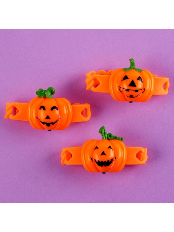 Браслет световой «Тыква», виды МИКС