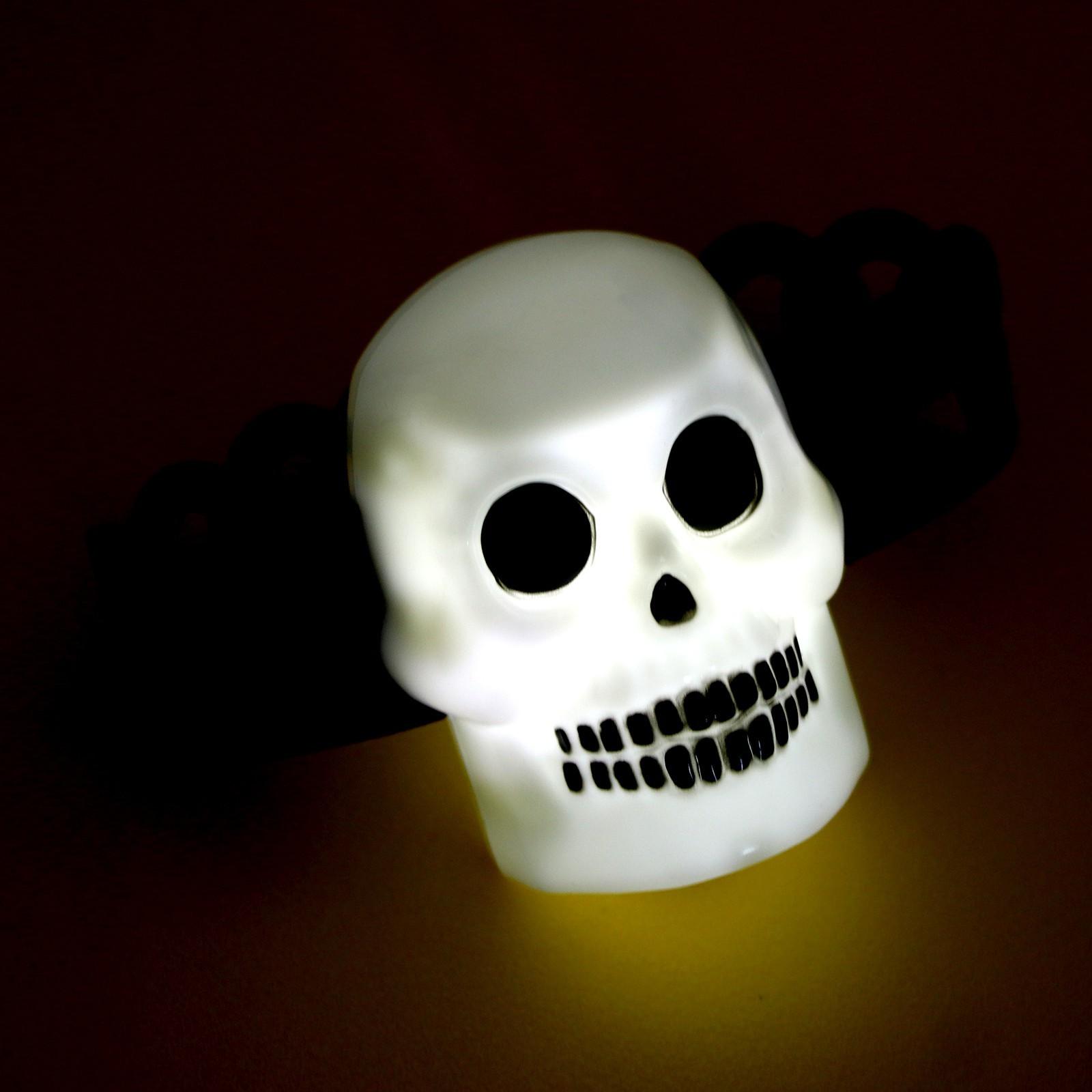 Браслет световой «Череп»