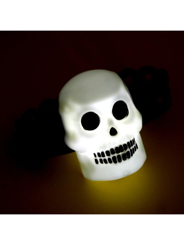 Браслет световой «Череп»