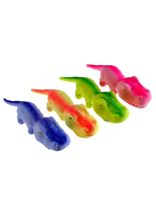 Мялка «Крокодил» с песком, цвета МИКС