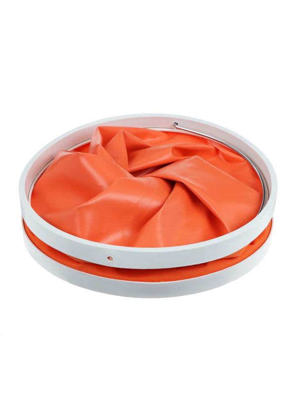 Ведро складное СЛЕДОПЫТ, 13 л, оранжевое, без чехла