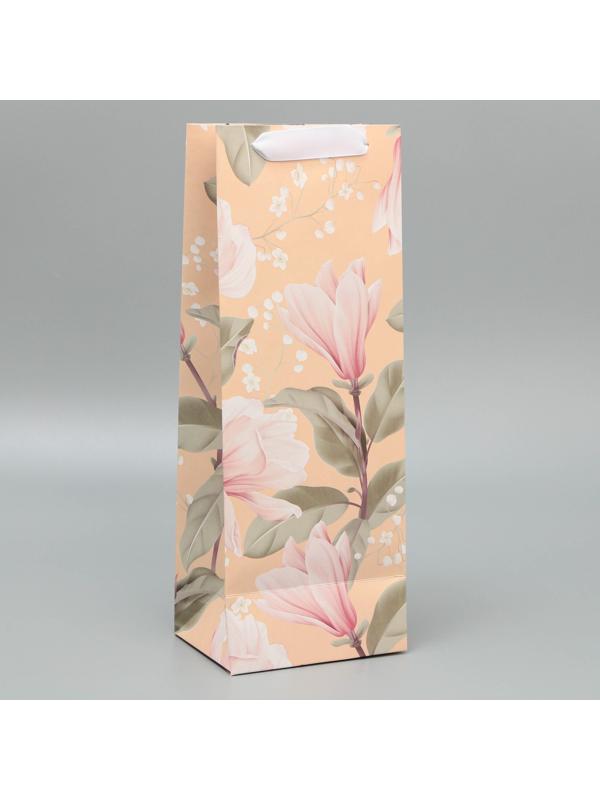 Пакет под бутылку «Воспитателю», 35 х 13 х 10 см