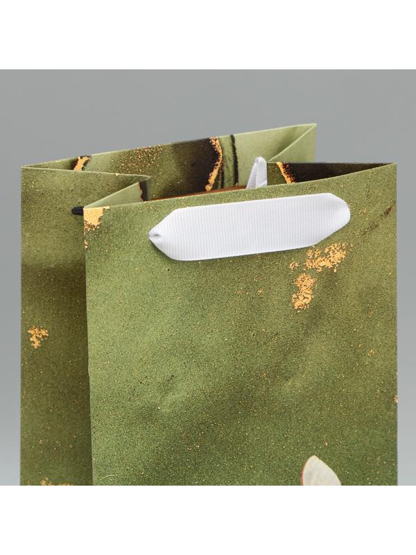 Пакет под бутылку «Учителю», 35 х 13 х 10 см