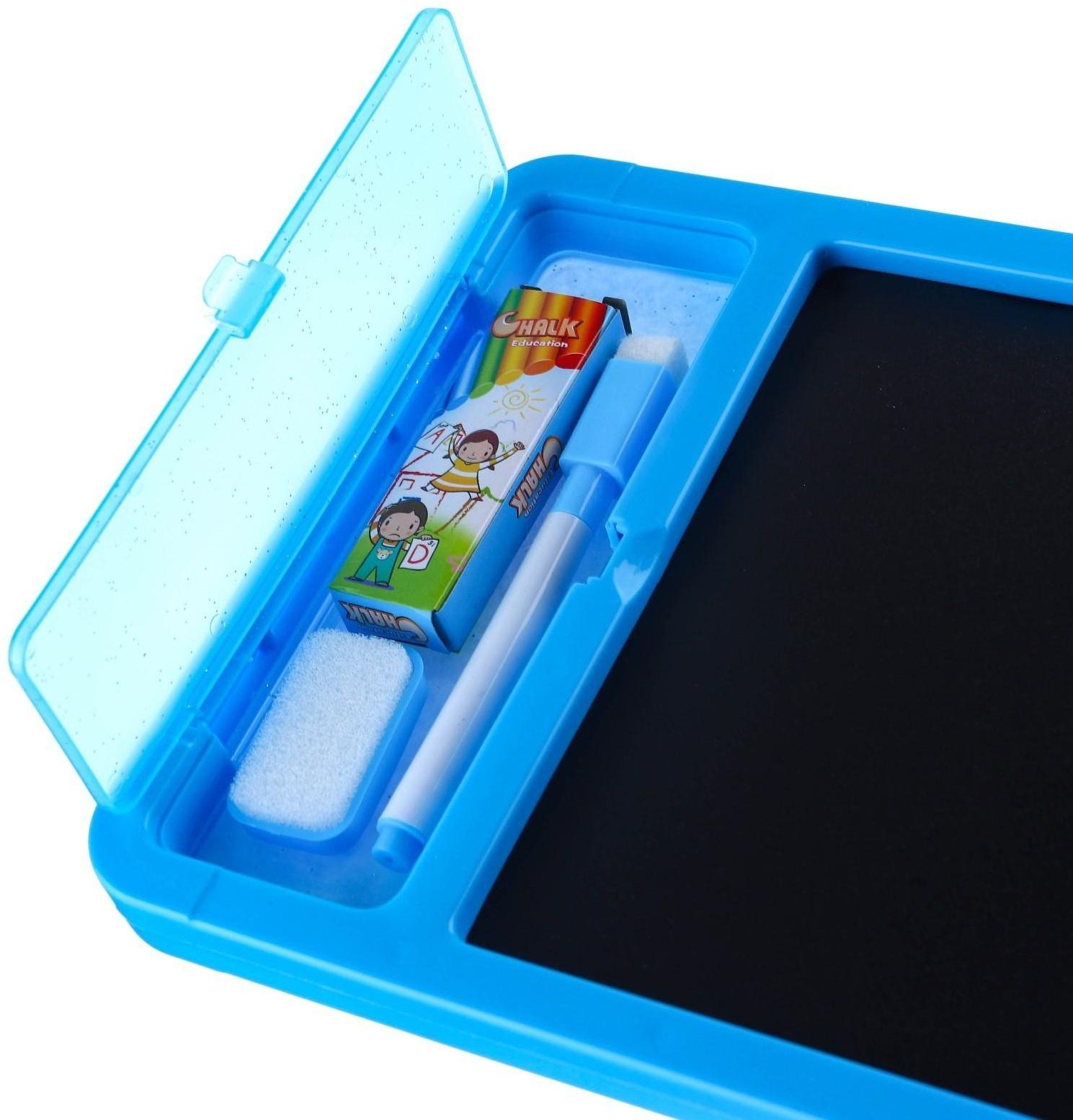 Доска для рисования с маркером-стиралкой, Холодное сердце синий