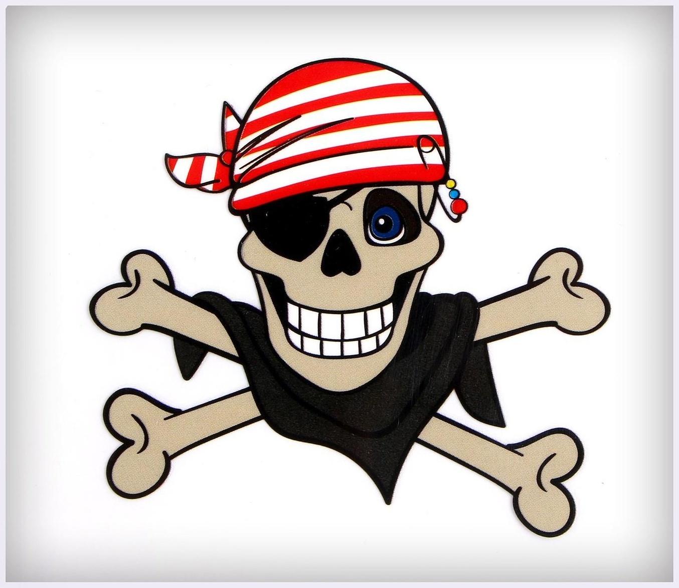 Карнавальный Набор:бандана в полоску,,маска собаки латекс черная,т.наклейка