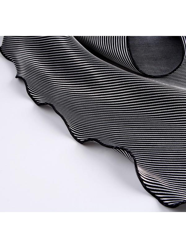 Карнавальный Набор:бандана в полоску,,маска собаки латекс черная,т.наклейка