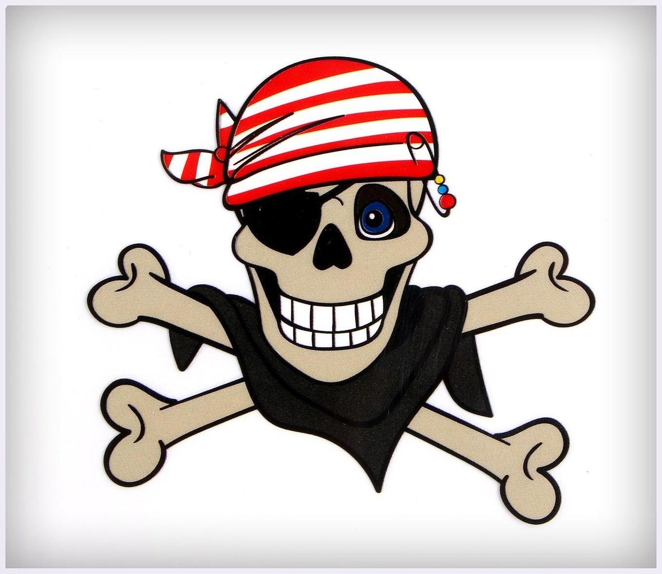 Карнавальный Набор:бандана в полоску,,маска собаки латекс белая,т.наклейка