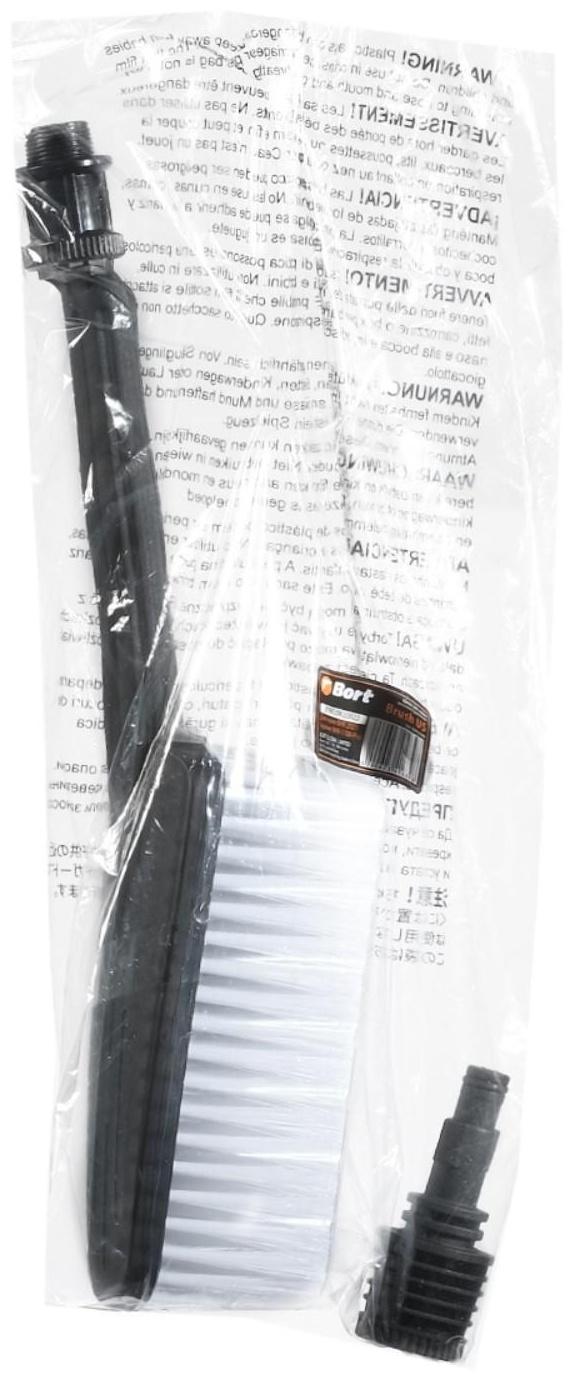 Щетка для мойки высокого давления Bort Brush US, soft wash brush