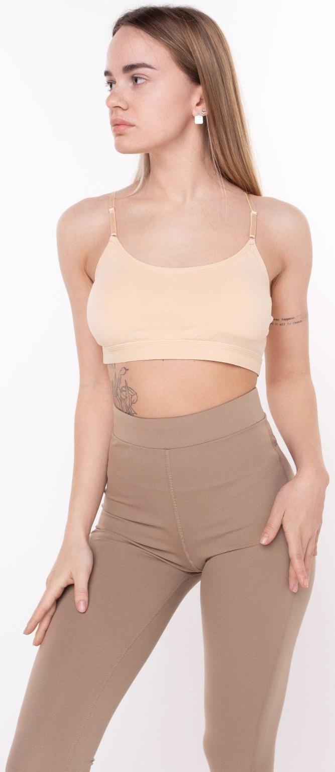 Топ женский, цвет телесный, размер 44 (M)