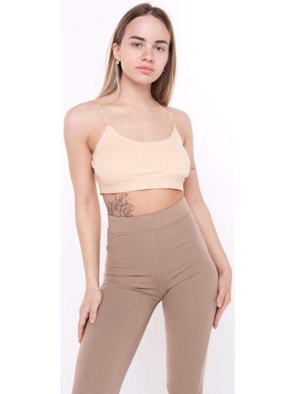 Топ женский, цвет телесный, размер 44 (M)