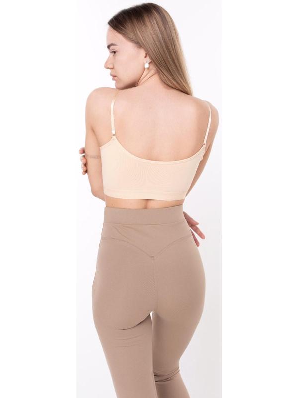 Топ женский, цвет телесный, размер 44 (M)