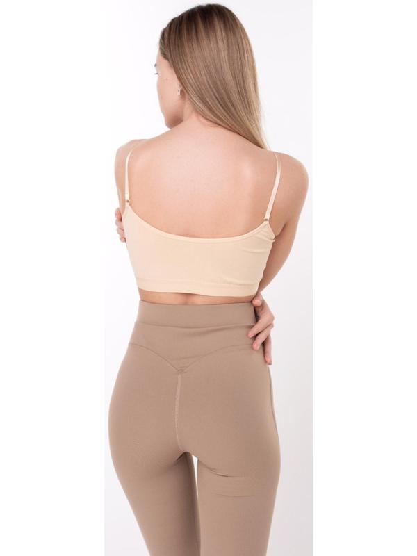 Топ женский, цвет телесный, размер 44 (M)