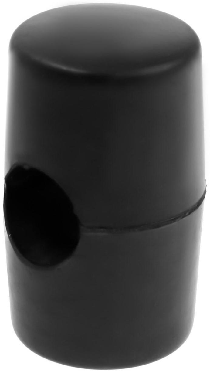 Боек для киянки, черная резина, диаметр отверстия 23 и 27 мм, 280 г