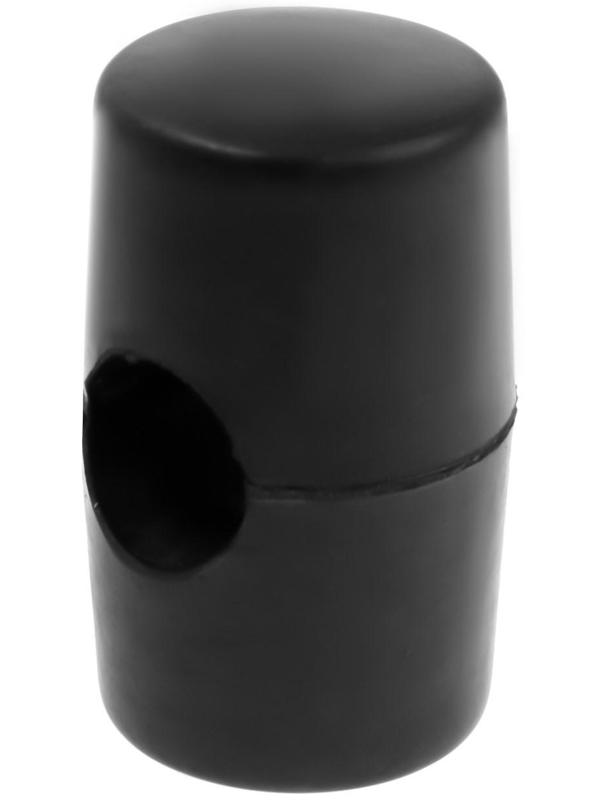 Боек для киянки, черная резина, диаметр отверстия 23 и 27 мм, 280 г