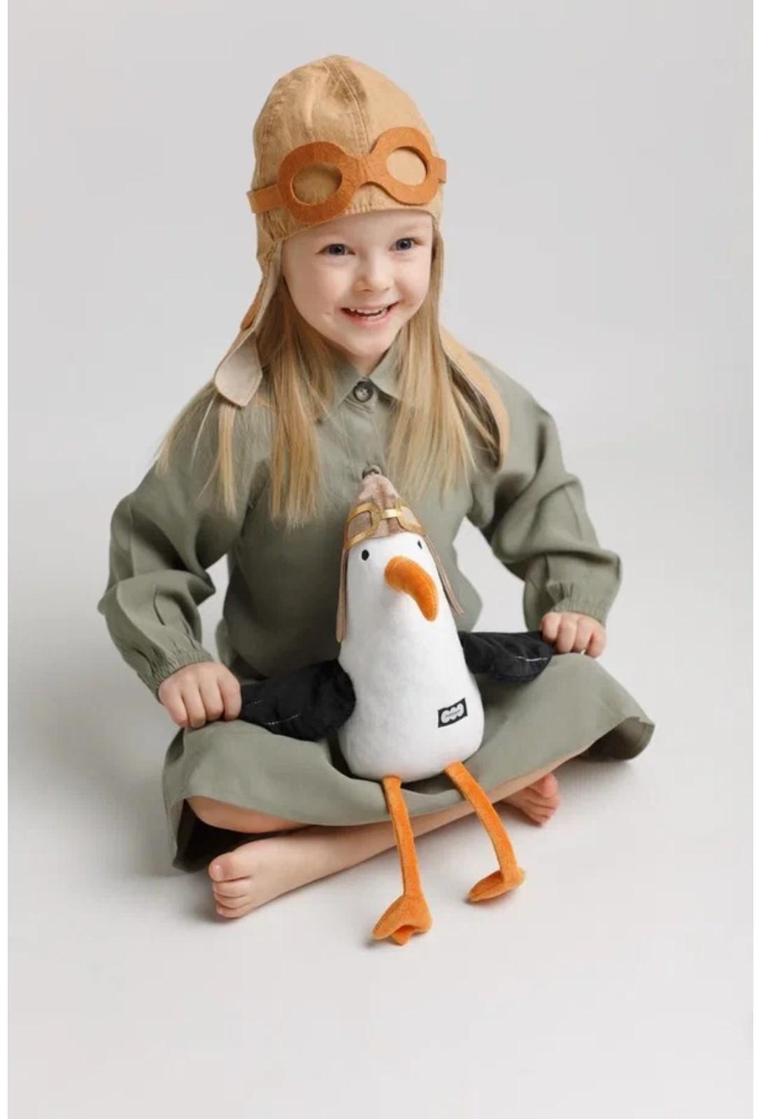 Мягкая игрушка «Чайка Летчик», 40 см