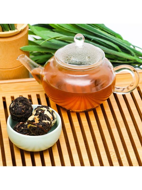 Китайский связанный зеленый чай 