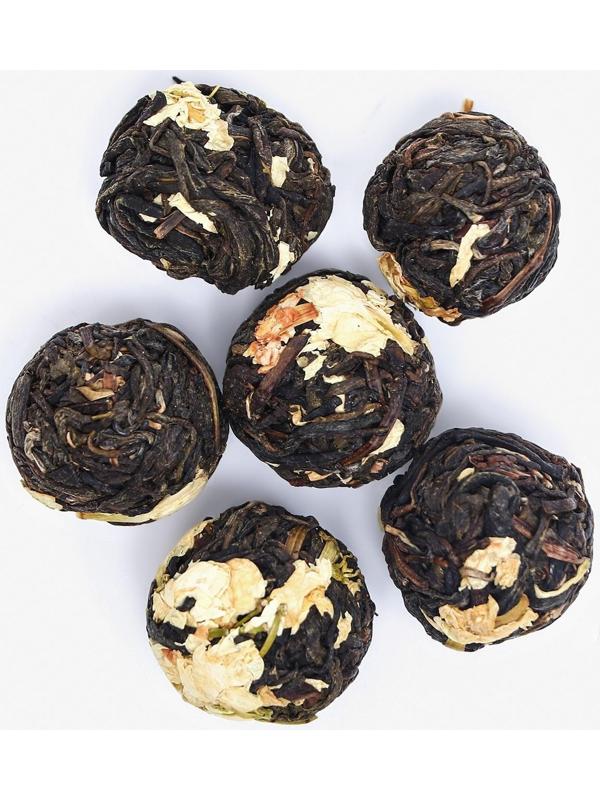 Китайский связанный зеленый чай 