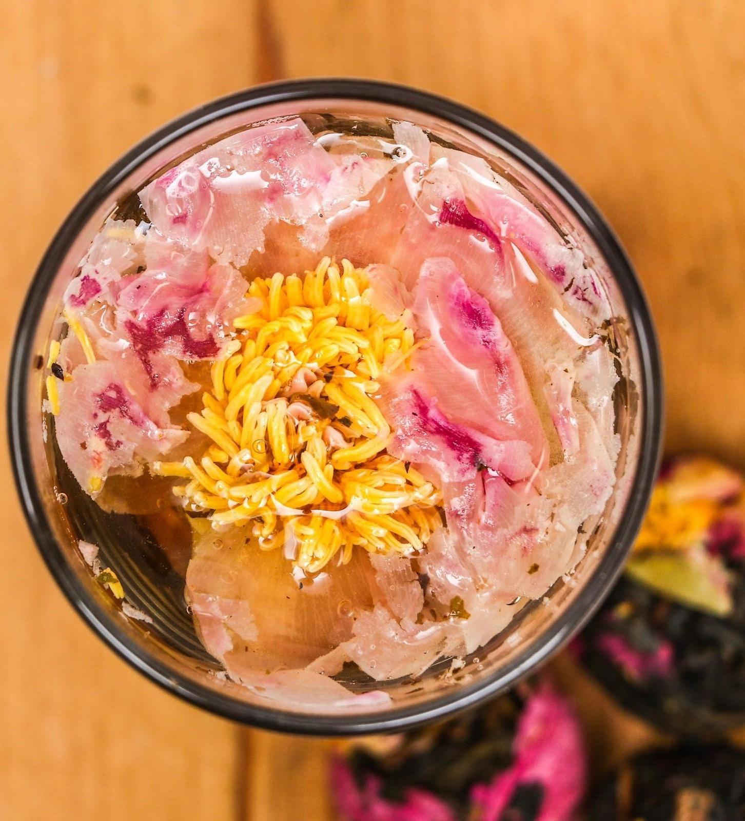 Китайский связанный зеленый чай, 50 г, пион