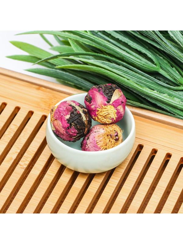 Китайский связанный зеленый чай, 50 г, пион