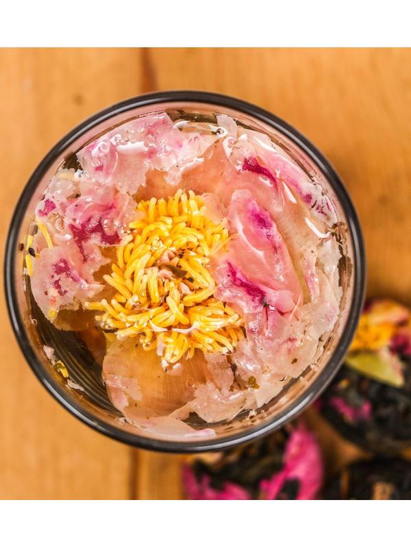 Китайский связанный зеленый чай, 50 г, пион