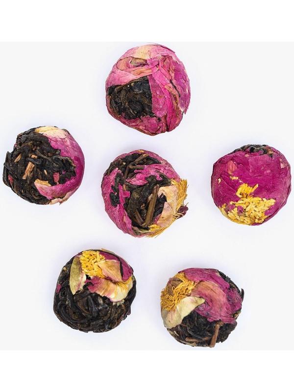 Китайский связанный зеленый чай, 50 г, пион