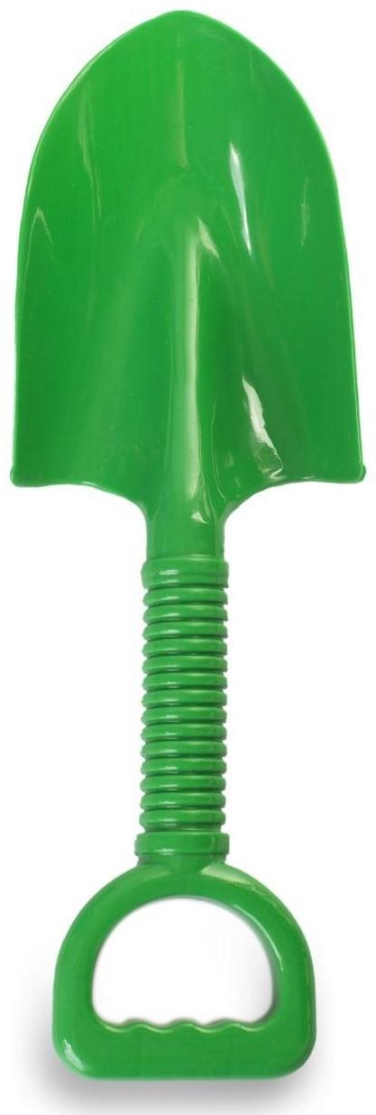 Набор для игры в песке №20: ведро большое, совок, грабли, 4 формочки